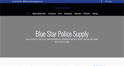 Desktop Screenshot of bluestarpolicesupply.com