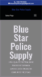 Mobile Screenshot of bluestarpolicesupply.com